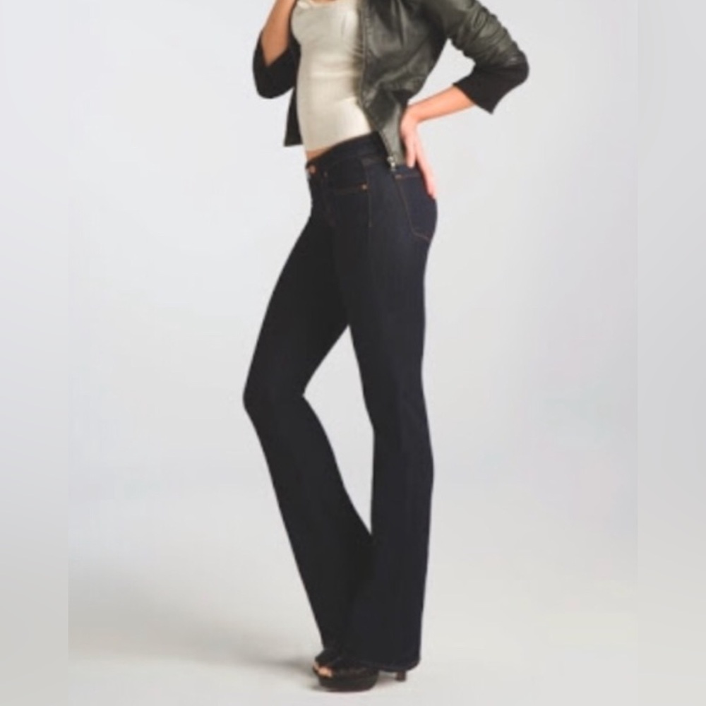 J Brand Y2K Low Rise Flare Jeans Dark Wash | Size 28